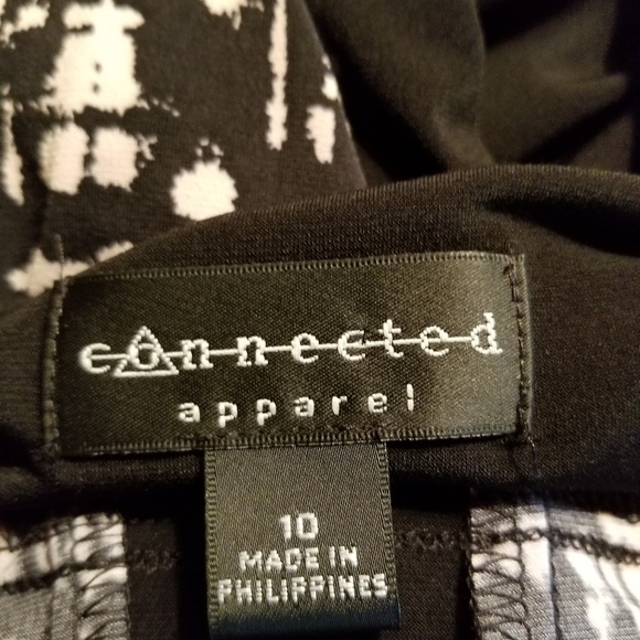 Connected Apparel Black and Blush Pink Dress - Picture 5 of 5